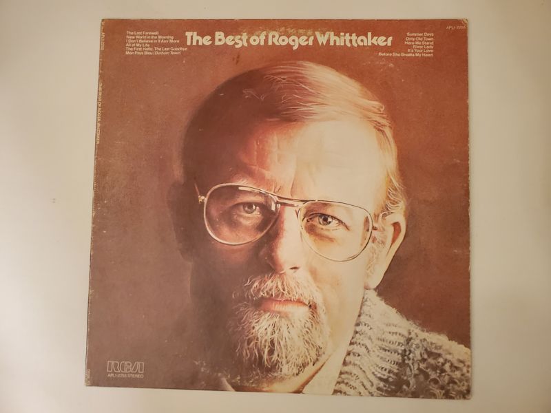 Roger Whittaker The Best of Roger Whittaker vinyl record